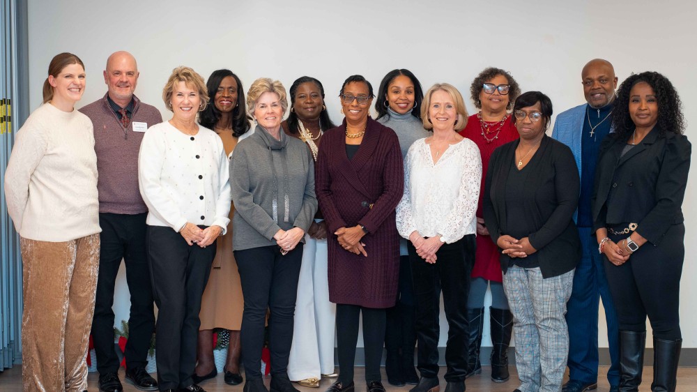 group photo of Total Health Care Center board members